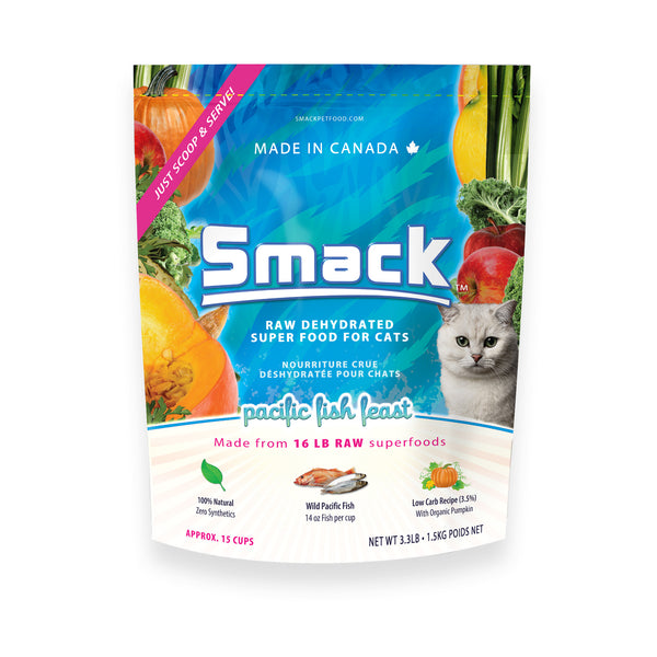 Smack Raw Dehydrated Super Food for Dogs and Cats DOGsAGE