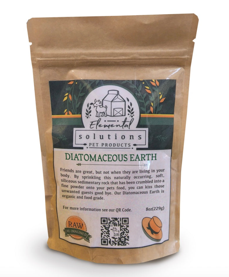 solutions for pets Canada Diatomaceous Earth.DE 8oz. bag